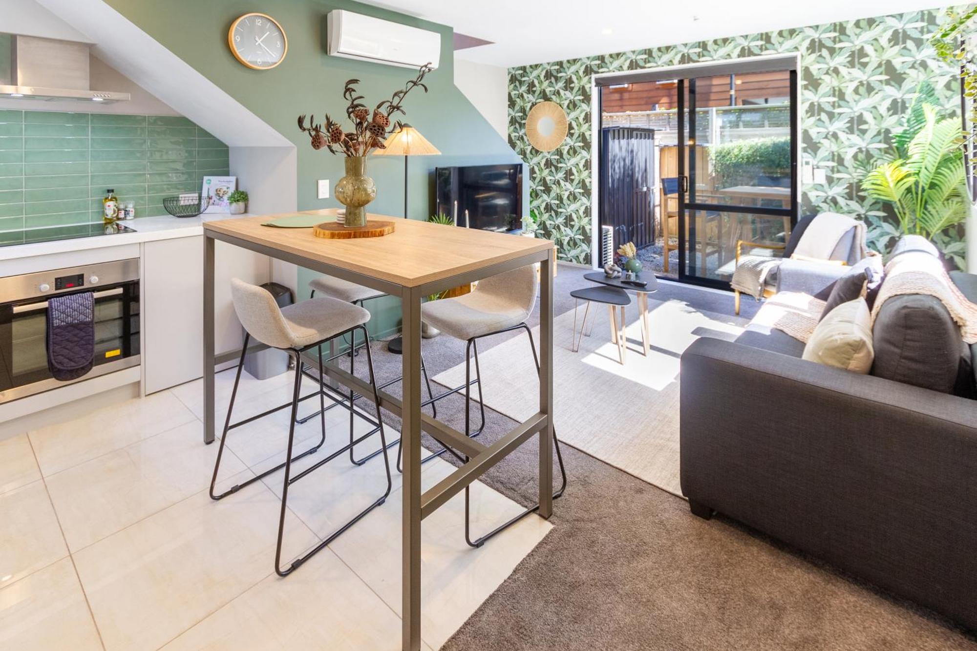 Latimer Square Luxe: 1Br W/ Sofa Bed Крайстчърч Екстериор снимка